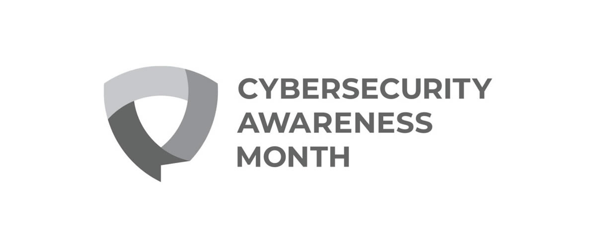 Cybersecurity Awareness Month in gray