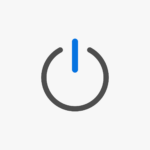 Picture of a computer power button