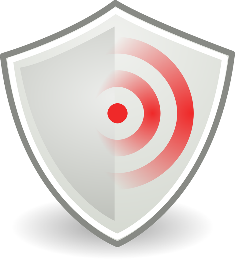 shield icon showing software update