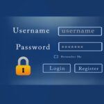 secure login screen